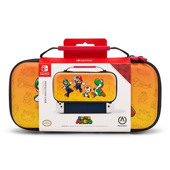 Boîtier de protection fin pour Nintendo Switch PowerA Mario et amis