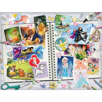 Puzzle 2000 pièces Nathan Scrapbooking Disney