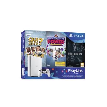 Sony PlayStation 4 - Console de jeux - HDR - 500 Go HDD - Blanc glacier - That's You!, Hidden Agenda