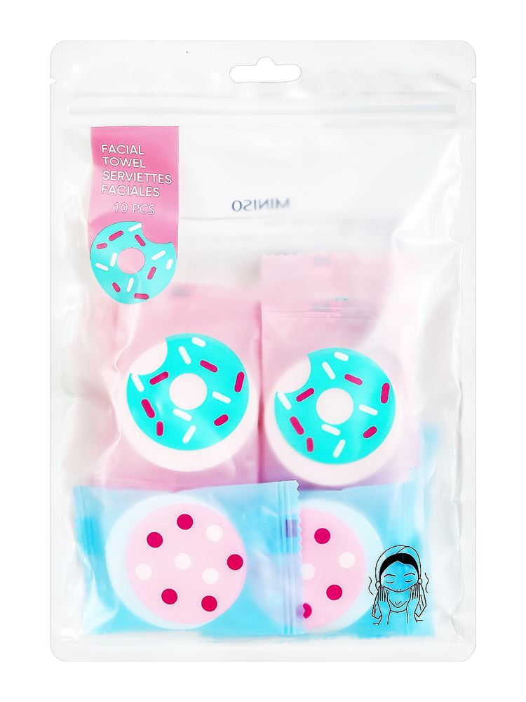 50 Pièces Serviettes Compressées Jetables - Mini Serviettes Portables Pour Voyage Et Démaquillage