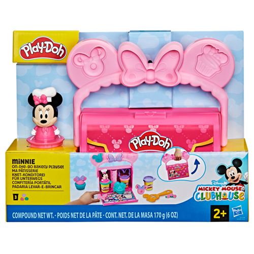 4541863 Minnie Mouse Bakery Playset mallette Play Doh 3 pots - vue 3
