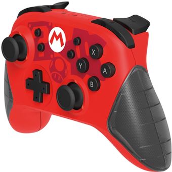 HORI Wireless HORIPAD - Mario - manette de jeu - sans fil - 2.4 GHz/Bluetooth - pour Nintendo Switch