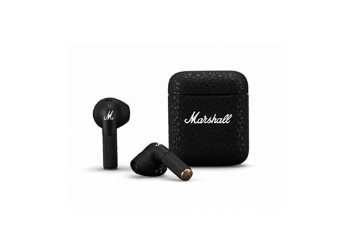 Ecouteurs intra-auriculaires sans fil Marshall Minor III Bluetooth Noir