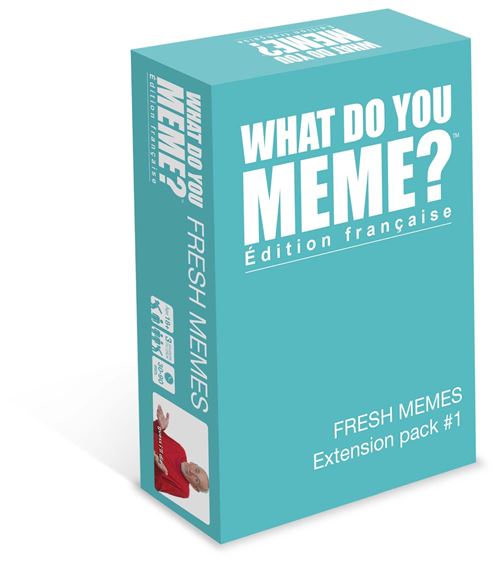 Jeu d’ambiance Megableu What Do You Meme Extension 2.0