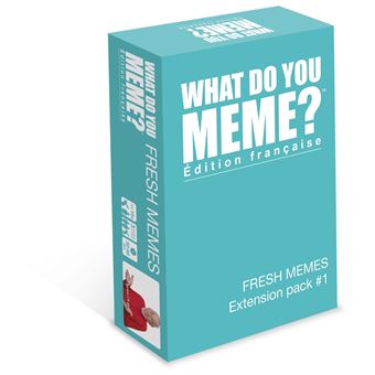 Jeu d’ambiance Megableu What Do You Meme Extension 2.0