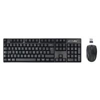 Ensemble Clavier Souris Sans Fil Trust Trezo + Souris Verticale Verto - AZERTY Français - Batterie 48 Mois
