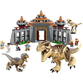 LEGO® Jurassic World™ 76961 Le centre des visiteurs L’attaque du T. rex et du vélociraptor