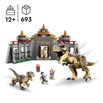 LEGO® Jurassic World™ 76961 Le centre des visiteurs L’attaque du T. rex et du vélociraptor