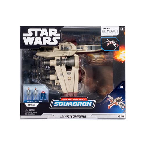 Figurine Star Wars ARC 170 Starfighter Series 8 20 cm