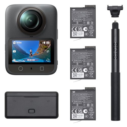 Caméra Sport DJI Osmo 360 Standard Combo – 120 MP, Vidéo 8K, Étanche - vue 8