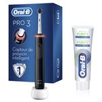 Brosse à dents électrique Oral-B Pro 3800 Pure Clean Noir