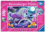 PUZZLE 100PXXL LICORNE SCINTILLANTE COLL.PAILLETTE