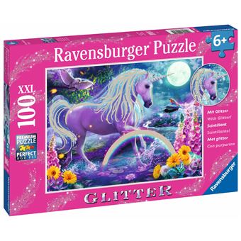 PUZZLE 100PXXL LICORNE SCINTILLANTE COLL.PAILLETTE