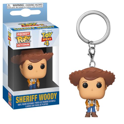 Porte-clés Funko Pop Disney Toy Story 4 Woody