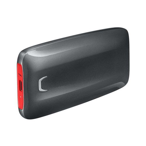 Disque SSD Externe Samsung X5 500 Go Noir et Rouge