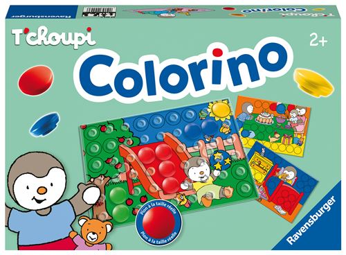 Jeu de culture générale Ravensburger Colorino T'Choupi