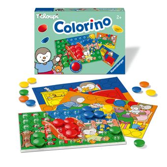 Jeu de culture générale Ravensburger Colorino T'Choupi