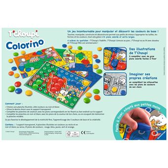Jeu de culture générale Ravensburger Colorino T'Choupi