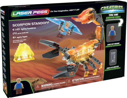 Jeu de construction Laser Pegs Scorpion Standoff