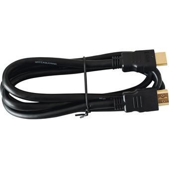 Câble HDMI 5Mètres M/M HD 1080P 3D - Noir / Vert