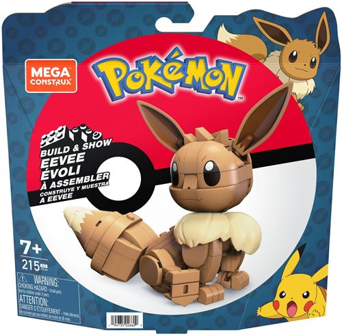 Jeu De Construction Mega Construx Pokémon Evoli À Assembler