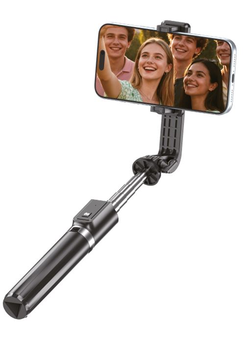 Perche selfie 2 en 1 Movin Photo avec trépied et déclencheur Bluetooth et
