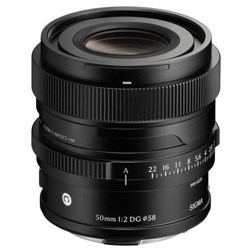 Objectif à Focale fixe Sigma DG CTP 50 mm f2 22 pour Monture Sony FE