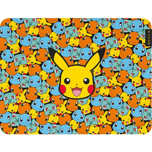 Tapis de souris gaming Razer Gigantus V2 Medium Pokémon Kanto Starters Edition