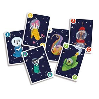 Jeu de cartes Auzou Doggos pars à la conquête de l'espace