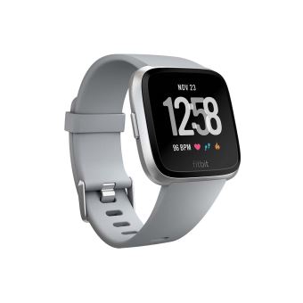 Montre Connectee Fitbit Versa Gris Montre Connectee Achat Prix Fnac