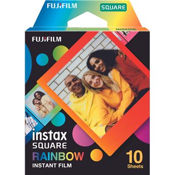 Film instantané Fujifilm Instax Square Blanc 10 Poses - Pellicule - Achat & prix