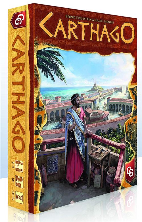 Jeu De Société Capstone Games Carthago