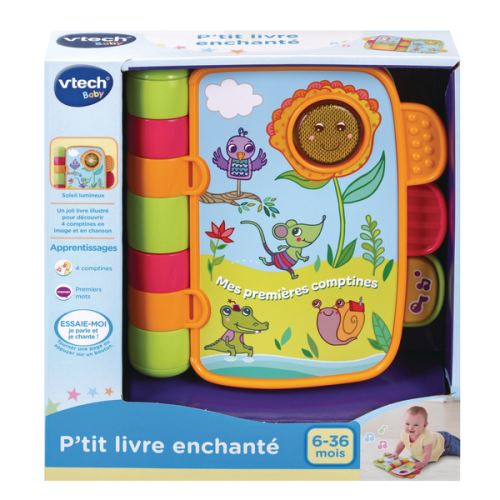 P'TIT LIVRE ENCHANTÉ MES PREMIÈRES COMPTINES