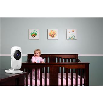 Moniteur bébé vidéo sans fil Motorola VM482 avec écran 2,4'' Blanc