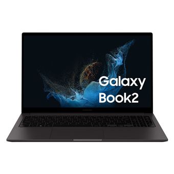 PC Portable Samsung Galaxy Book2 NP750XED 15.6'' Intel Core i7 16 Go RAM 512 Go SSD Anthracite - 1