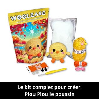 Kit de crochet Mywoolease Piu Piu le poussin