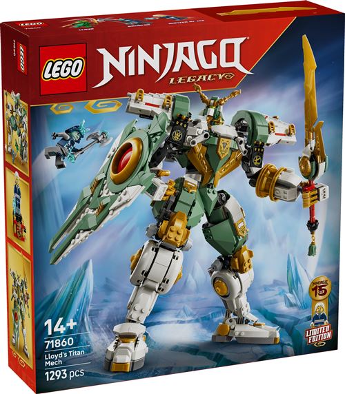 LEGO® Ninjago® 71860 15e anniversaire : le robot Titan de Lloyd - Lego Ninjago