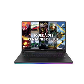 PC Portable Gaming Asus ROG Strix SCAR G834JZ-N6004W 18" WQXGA 240 Hz Intel Core i9 32 Go RAM 1 To SSD Nvidia GeForce RTX 4080 TGP 175W Noir - 1