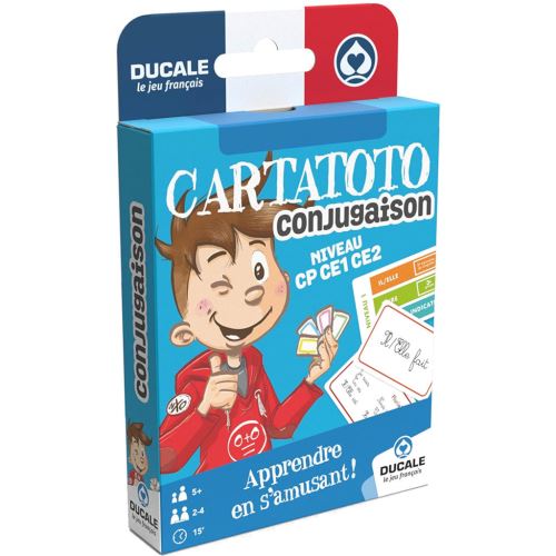 Jeu De Cartes Cartatoto Conjugaison – 10006524cartatoto