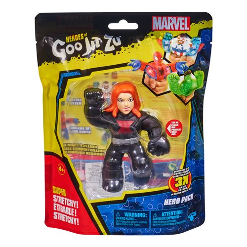 47% sur Petite Figurine Goo Jit Zu Marvel Black Widow 11 cm - Jeu de  stratégie - Achat & prix