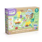 Kit picnic de pâte à modeler Super Green Bio