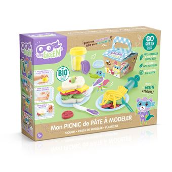 PRIMO - Kit de pâte à modeler et à jouer sans gluten - Mallette