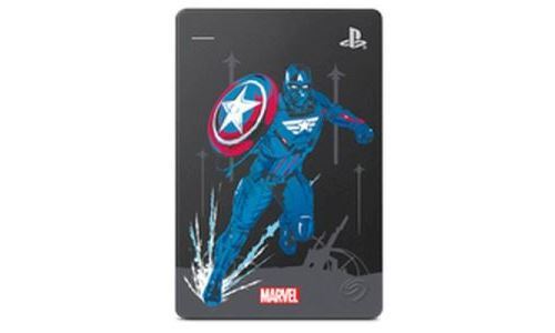 Disque dur externe Seagate Game Drive Marvel Avengers Captain America 2 To pour PS4 Gris