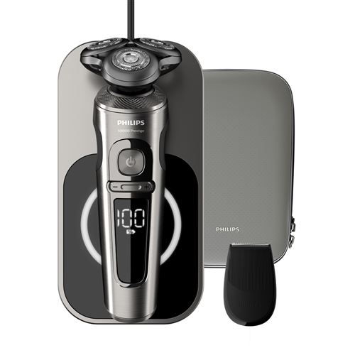 Rasoir Électrique Philips Prestige Series 9000 Avec Plateau De Charge Qi
