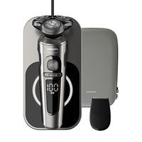 Rasoir électrique Philips Prestige Series 9000 avec plateau de charge Qi