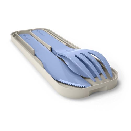 Set de 3 couverts MB Pocket Color Bleu Infinity