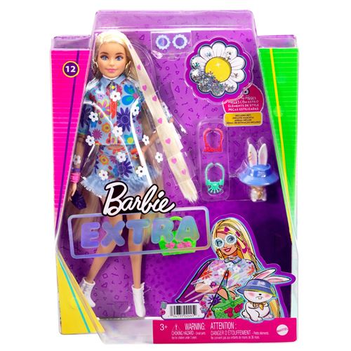 Poupée Barbie Extra Robe Fleurie