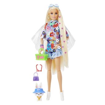 Poupée Barbie Extra Robe Fleurie