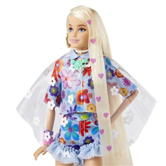Poupée Barbie Extra Robe Fleurie