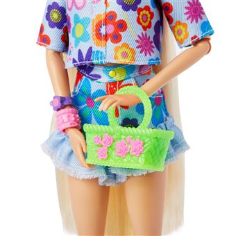 Poupée Barbie Extra Robe Fleurie